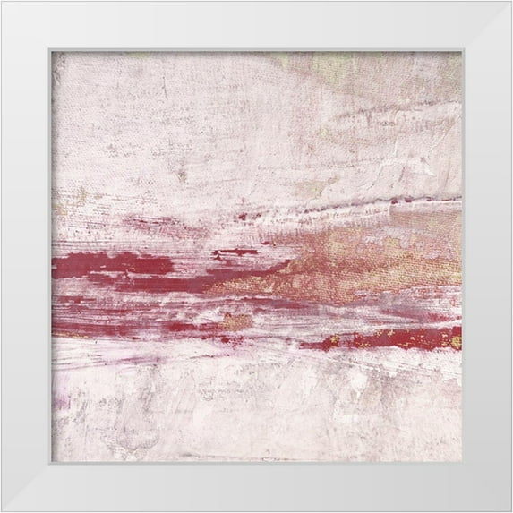 Aryai, Sia 12x12 White Modern Wood Framed Museum Art Print Titled - Amaze 46