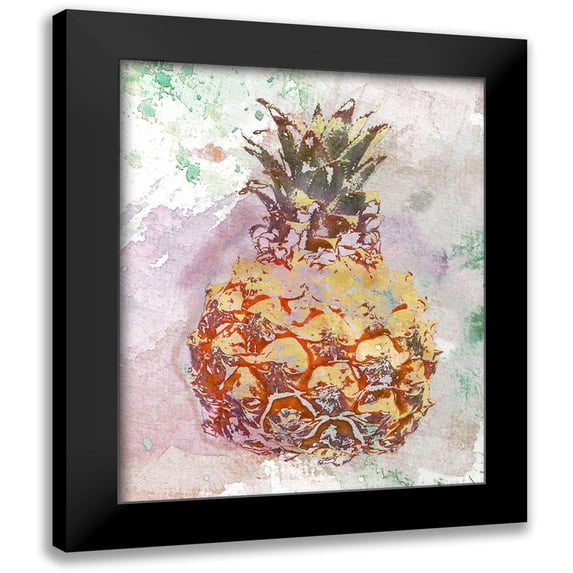 Aryai, Sia 12x14 Black Modern Framed Museum Art Print Titled - Ananas III