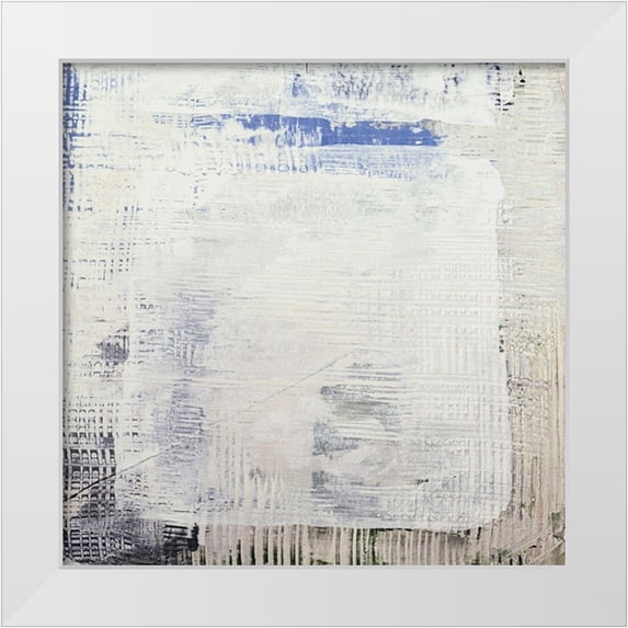 Aryai, Sia 15x15 White Modern Wood Framed Museum Art Print Titled - Amaze I