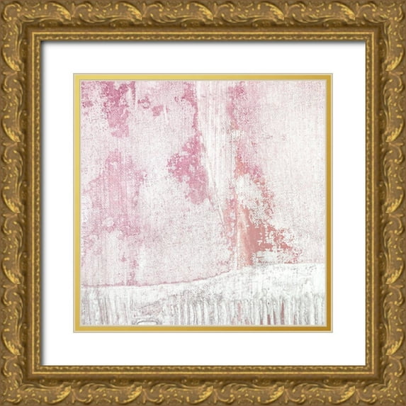 Aryai, Sia 20x20 Gold Ornate Wood Framed with Double Matting Museum Art Print Titled - Amaze 45