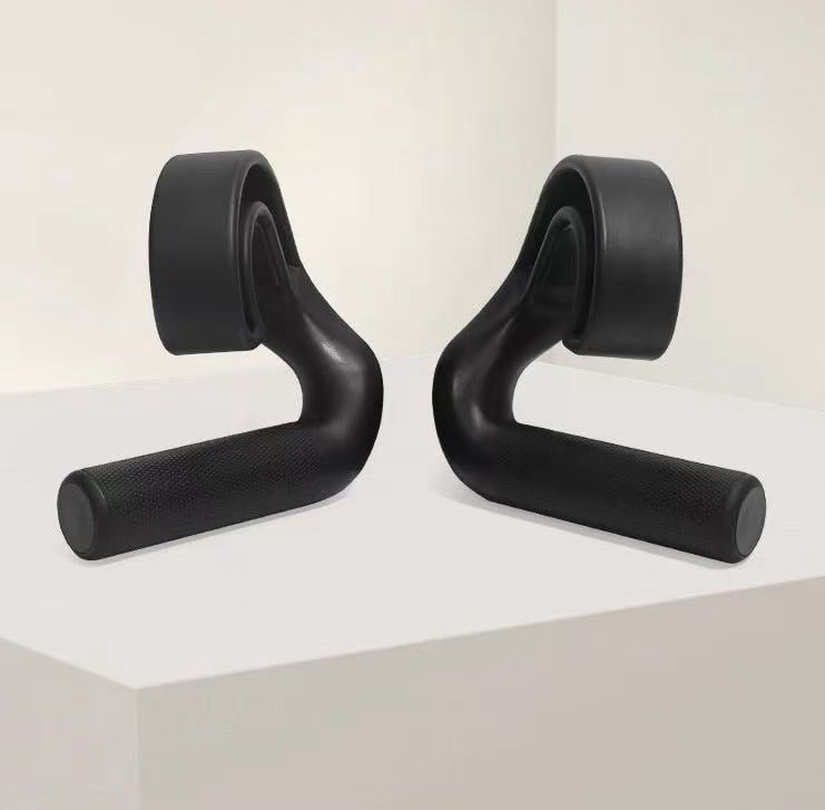 Aryamask 45° Angled Pull Up Bar Handle Grip (2 Pack), Heavy-Duty Nylon Bar Attachments for Strength Training, Ergonomic Anti-Slip Grips for Pull-Ups, Lat Pulldowns & Back
