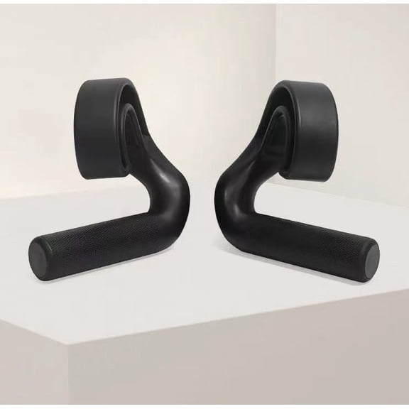 Aryamask 45 Angled Pull Up Bar Handle Grip (2 Pack), Heavy-Duty Nylon Bar Attachments for Strength Training, Ergonomic Anti-Slip Grips for Pull-Ups, Lat Pulldowns & Back