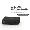 thumbnail image 1 of Arylic LA50 Wireless Streaming Amplifier 50Wx2 Stereo Receiver with AirPlay 2 Google Cast Spotify TIDAL Connect HDMI ARC Bluetooth 5.0 for Home Theater Multiroom Passive Speakers, 1 of 12