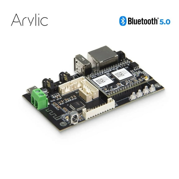 Arylic Up2Stream Pro V3 Wireless Audio Receiver Board Bluetooth Audio Recei Wireless Stereo Music Module Multiroom DIY WIFI Audio Board