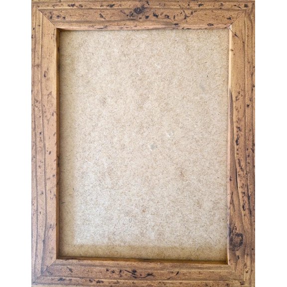 Aryllis A2 Photo Frame, Rustic Brown, U.K. Manufactured, Wall Mountable Picture Frame with Perspex Front