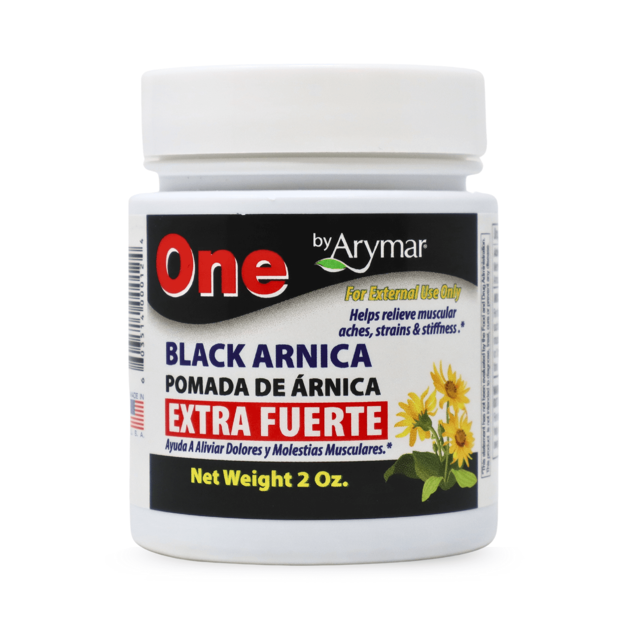 Arymar Arnica Salve Ointment, Pain Relieving Rub - 2 oz