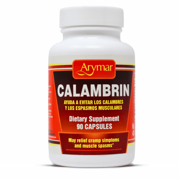Arymar Calambrin Dietary Supplement for Muscle Health (B1, B6, D3, Ca, Mg, K) - 90 Caps