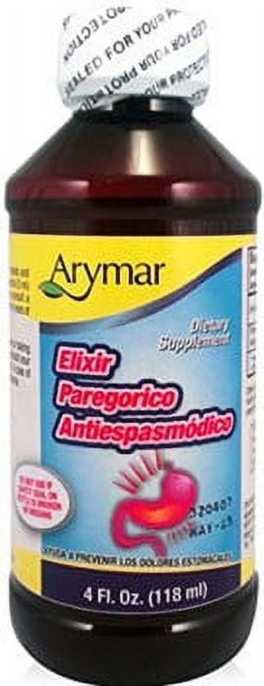 Arymar Elixir paregorico Antiiespsmodico 4 oz