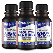 Arymar Violeta Genciana First Aid Antiseptic for Wounds, 1 fl oz 3-Pack