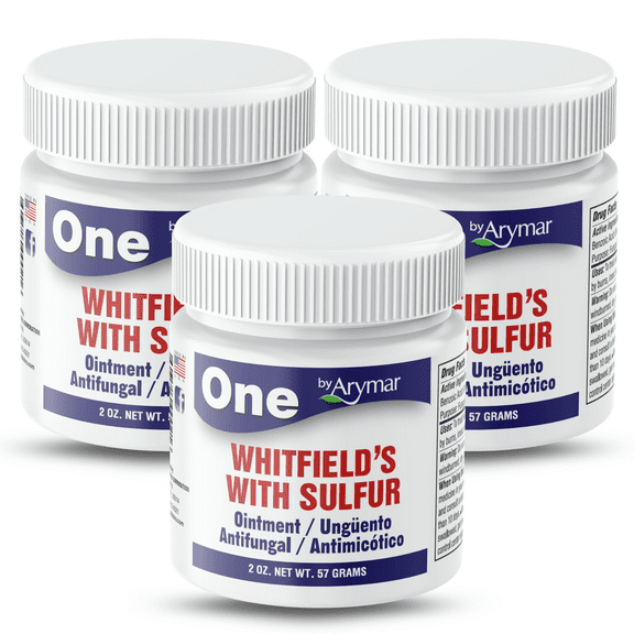 Arymar Whitfields Ointment with Sulfur Skin Conditioning Balm, 2 oz (3-Pack)