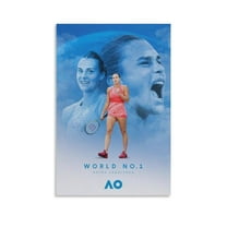 Aryna Sabalenka Poster Canvas Poster Posters Wall Art Painting Canvas Gift Living Room Prints Bedroom Decor Poster Artworks 12x18inch(30x45cm)