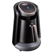 Arzum Okka Minio Automatic Turkish Coffee Maker, Black/Gold