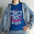 thumbnail image 1 of As A February Girl I Have Three Sides  Birthday Gift T-Shirt, 1 of 2