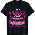 thumbnail image 1 of As A Pisces Girl I Have Three Sides - Horoscope Astrology T-Shirt, 1 of 3