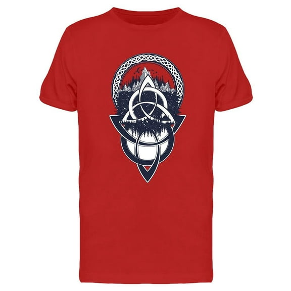 As Above So Below Celtic Design T-Shirt Men -Image by Shutterstock, Male XX-Large