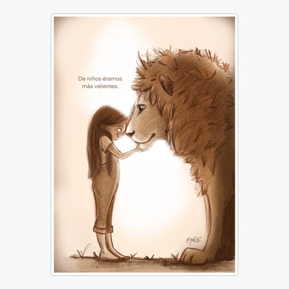 As Children We Were Braver Sticker