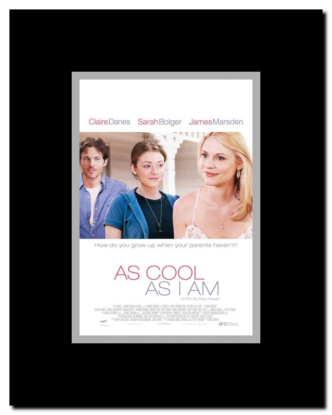 As Cool As I Am Framed Movie Poster