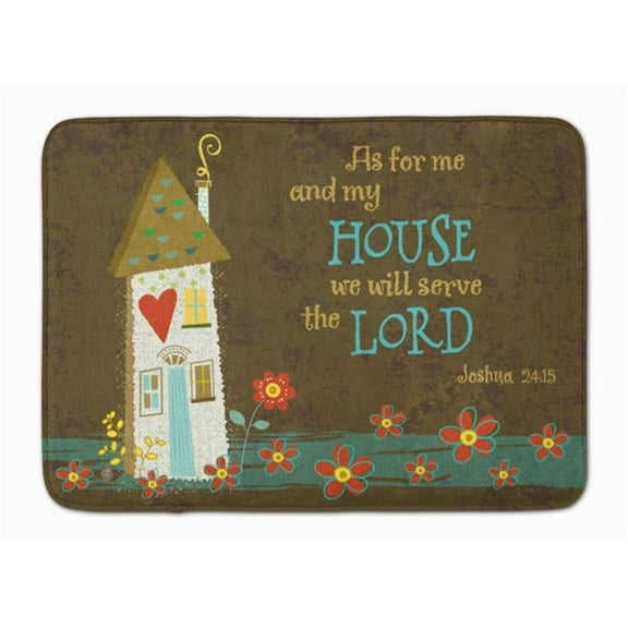 As For Me And My House Machine Washable Memory Foam Mat