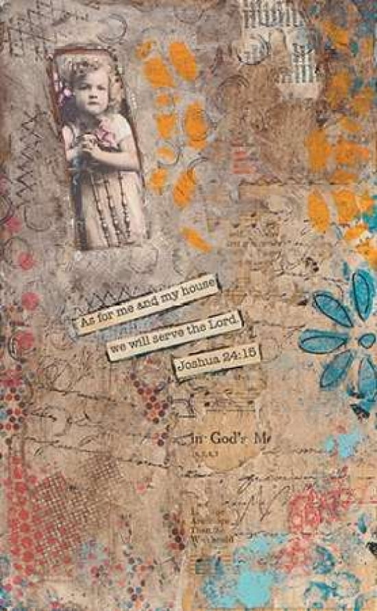 As For Me and My House I Canvas Art - Cassandra Cushman (12 x 18)