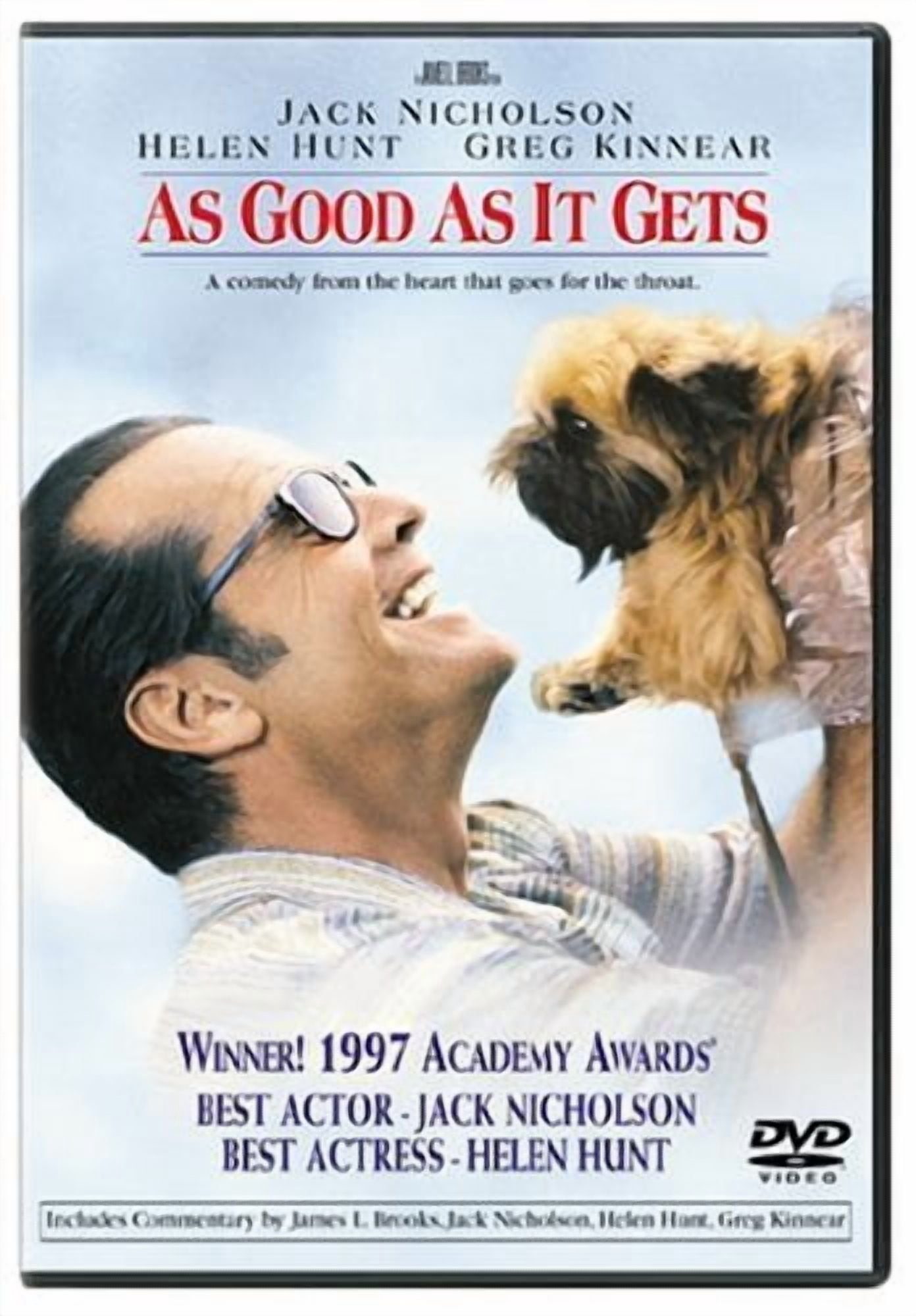Sony Pictures Entertainment, DVD, As Good As It Gets, R Comedy