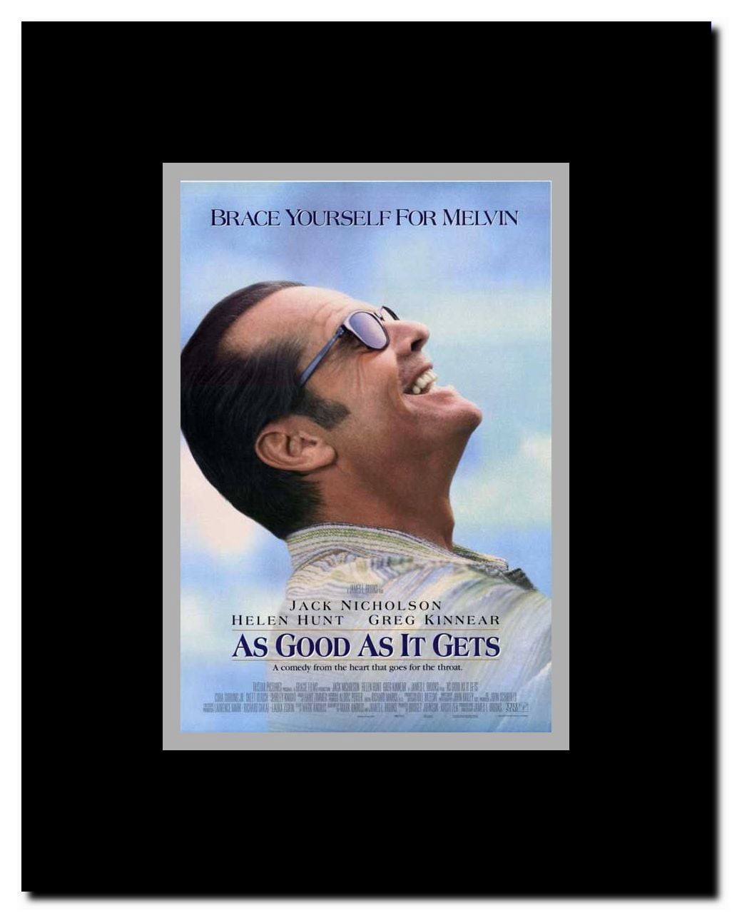 As Good As It Gets Framed Movie Poster