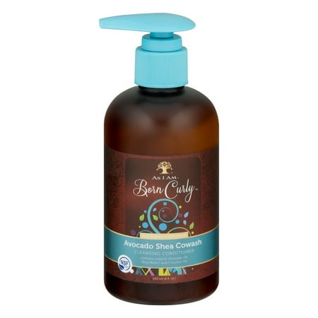 As I Am Born Curly 8 Fl. Oz. Avocado Shea Co-wash Cleansing Conditioner