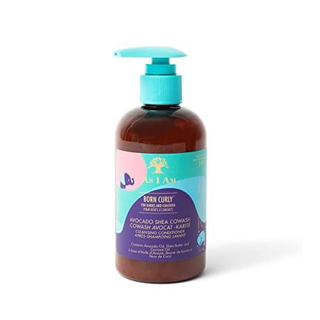 As I Am Born Curly Avocado Shea Co Wash Cleansing Conditioner, 8 Oz., Pack of 6
