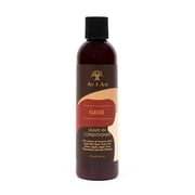 As I Am Coconut Leave In Conditioner for Dry Hair Hydration and Frizz Control Moisture Care 8 fl.oz. with Green Tea and Saw Palmetto