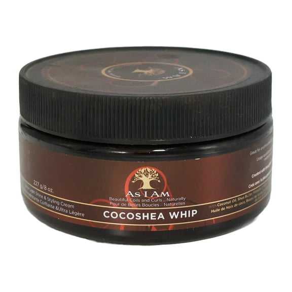 As I Am Cocoshea Whip Styling Cream, 8 Oz.