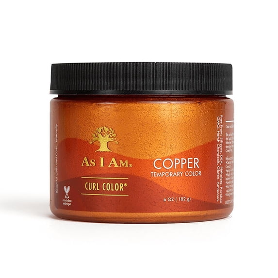 As I Am Curl Color Temporary Color Gel, Copper, 6 Oz.