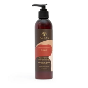 As I Am Detangling Conditioner for Knots Tangles and Breakage Moisture Support Rinse Out 8 fl.oz. with Coconut Oil & Shea Butter