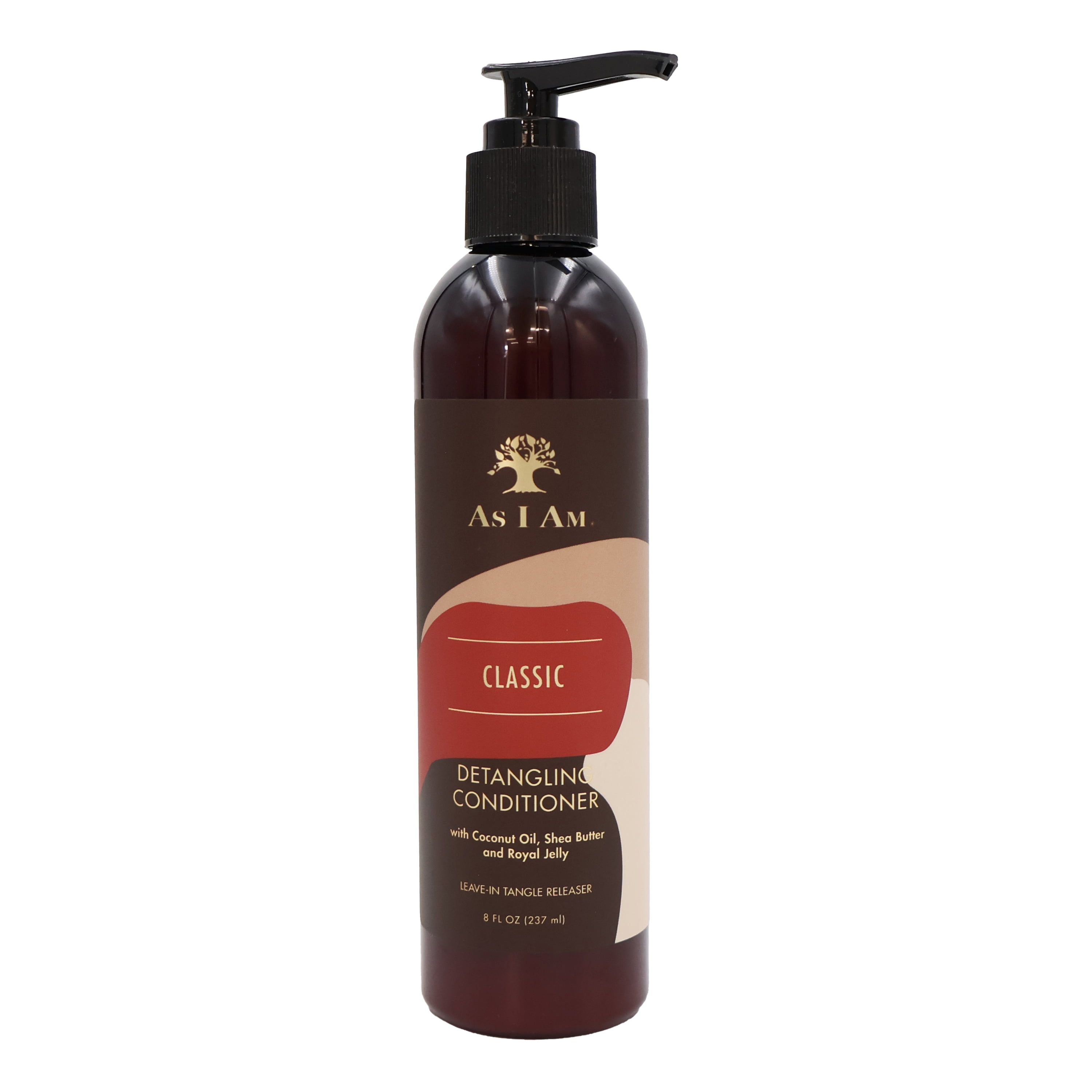 As I Am Detangling Conditioner Leave-In Tangle Releaser, 8 Oz., Pack of 3