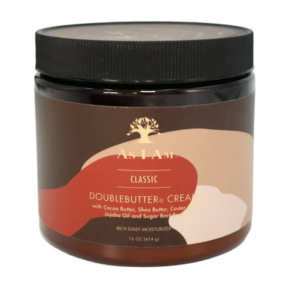 As I Am Double Butter Cream Double Moisturizer, 16 Oz.