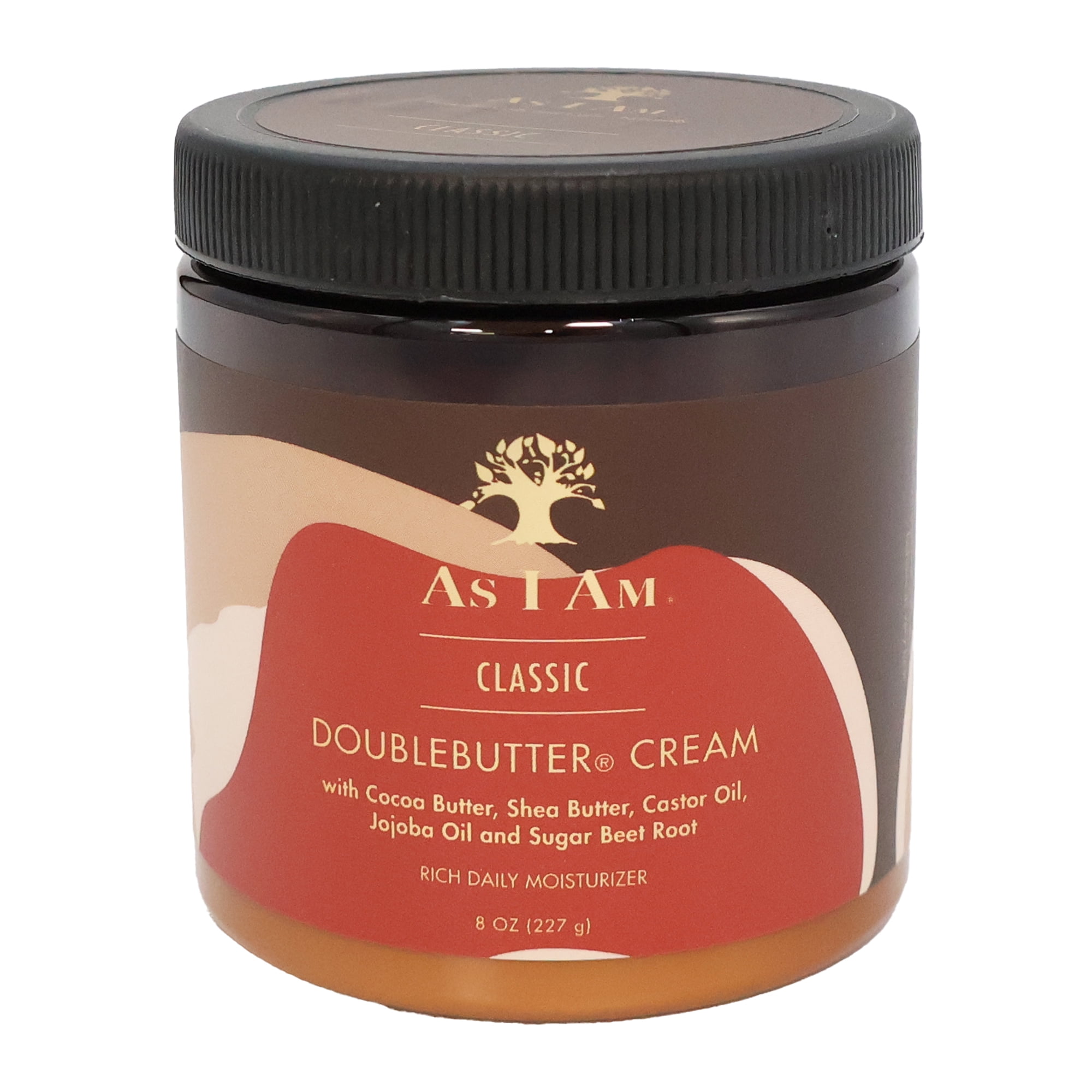 As I Am Double Butter Cream Rich Daily Moisturizer, 8 Oz.