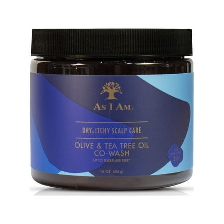 As I Am Dry & Itchy Scalp Care 16 oz. Olive & Tea Tree Oil CoWash