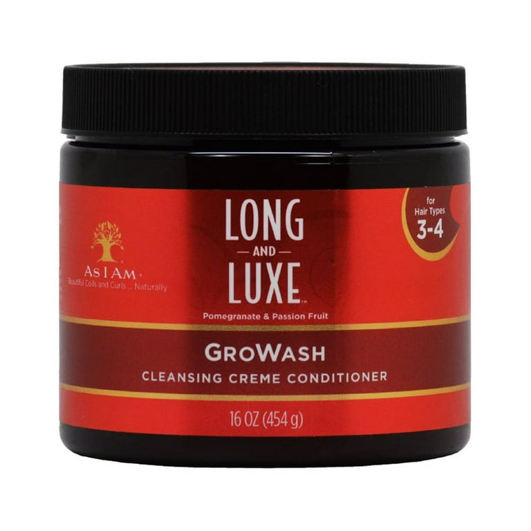 AS I AM Long and Luxe GroWash (16oz) AS I AM Long and Luxe GroWash (16oz)