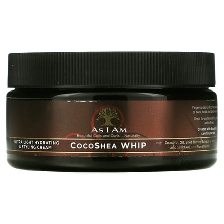 As I Am Naturally CocoShea Whip Styling Cream 8 oz