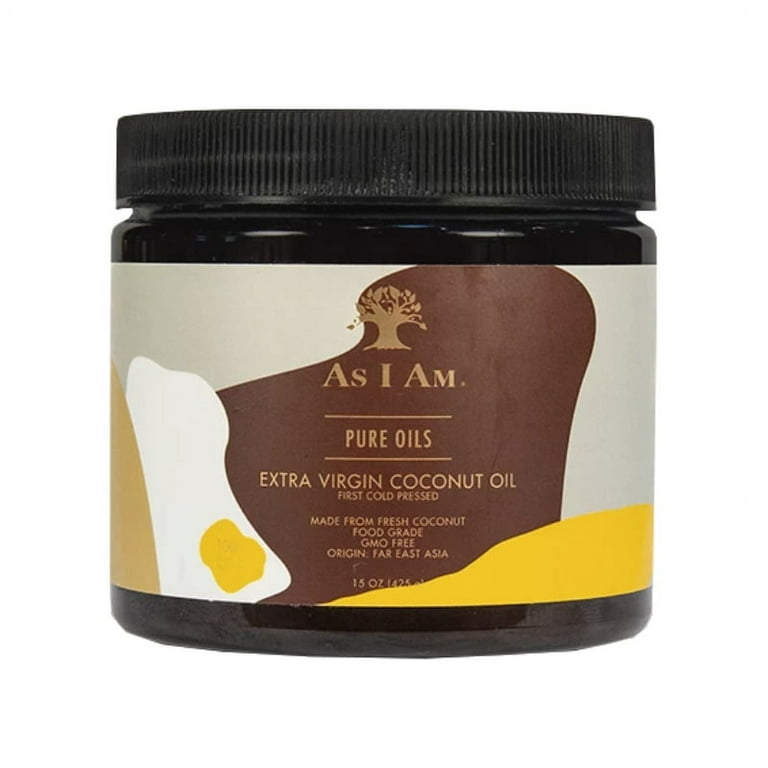 AS I AM Pure Oils Extra Virgin Coconut Oil (15oz) AS I AM Pure Oils Extra Virgin Coconut Oil (15oz)