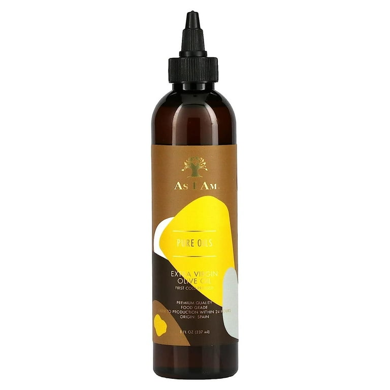 AS I AM Pure Oils Extra Virgin Olive Oil (8oz) AS I AM Pure Oils Extra Virgin Olive Oil (8oz)