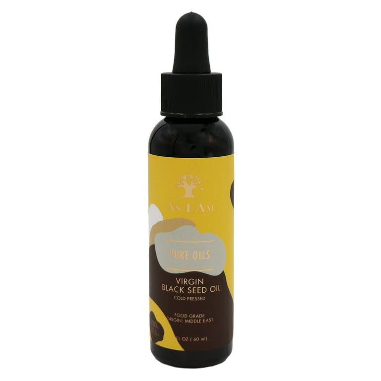 AS I AM Pure Oils Virgin Black Seed Oil (2oz) AS I AM Pure Oils Virgin Black Seed Oil (2oz)