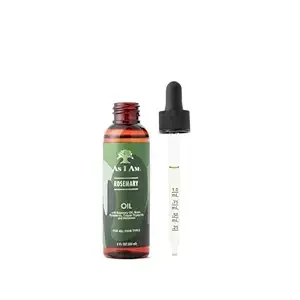 As I Am Rosemary Oil For Hair Growth - 2 oz - with Melatonin & Biotin - Vegan & Cruelty Free