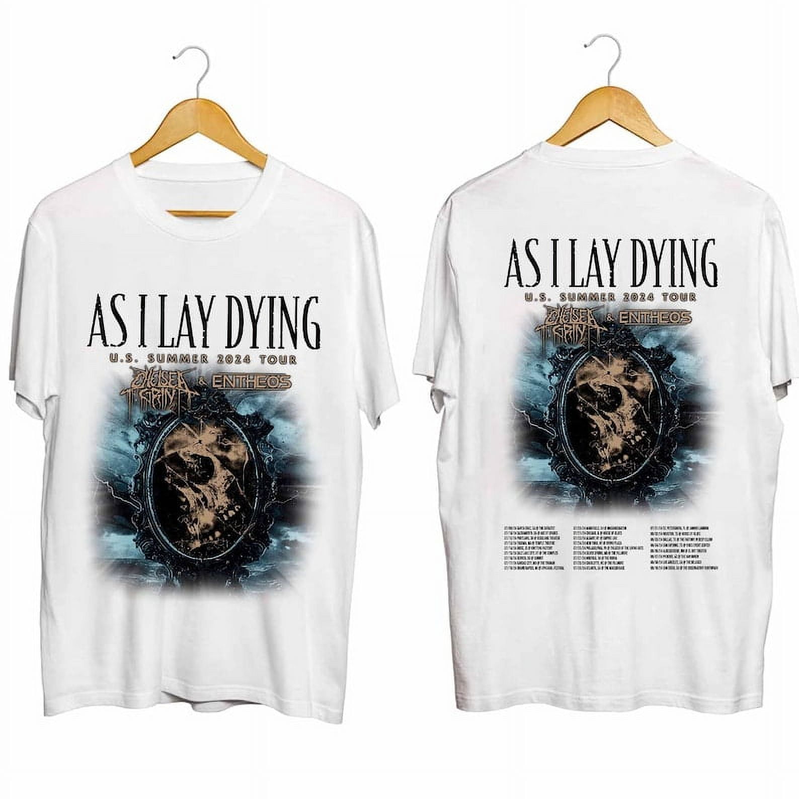 As I Lay Dying US Summer Tour 2024 S , As I Lay Dying Band Fan S , As I