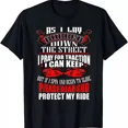 thumbnail image 1 of As I Lay Rubber Down The Street Drag Racing Gift T-Shirt Ă¢â‚¬â€œ Best Gift Tee, 1 of 2