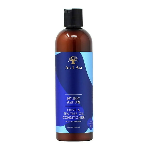 As I am Dry & Itchy Scalp Care Olive & Tea Tree Oil Conditioner, 12 Oz., Pack of 2
