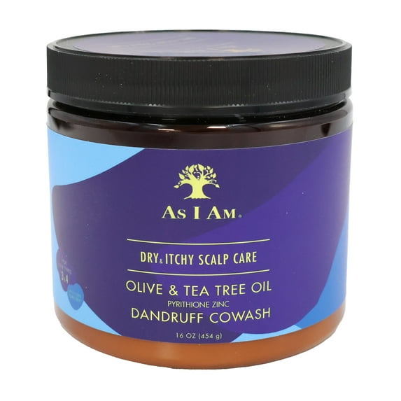 As I am Dry Itchy Scalp Care Tea Tree Oil Cowash, 16 Oz., Pack of 3