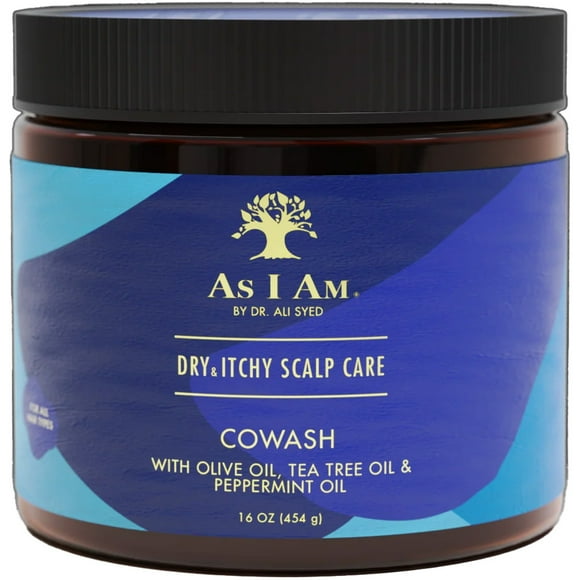 As I am Dry Itchy Scalp Care Tea Tree Oil Cowash, 16 Oz.