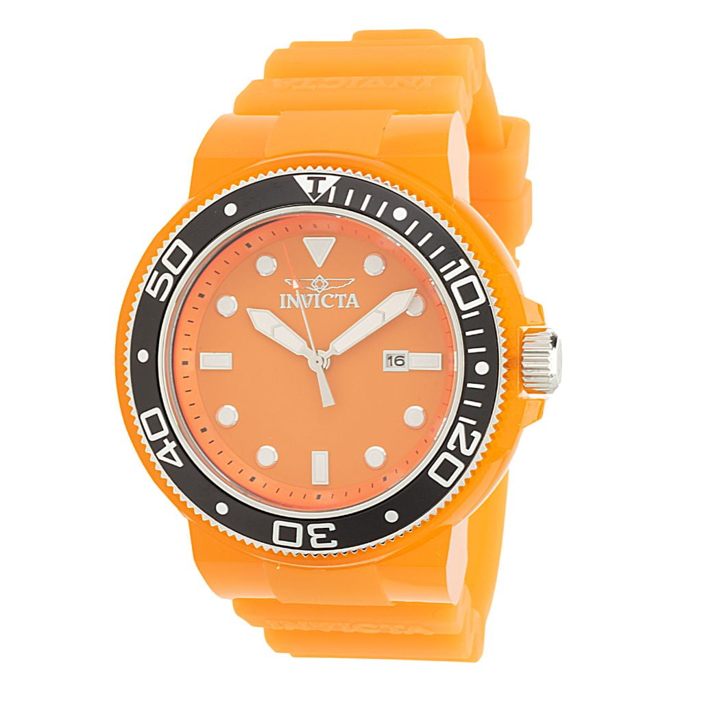 INVICTA Watch 38063 Stainless Steel Quartz Male Orange