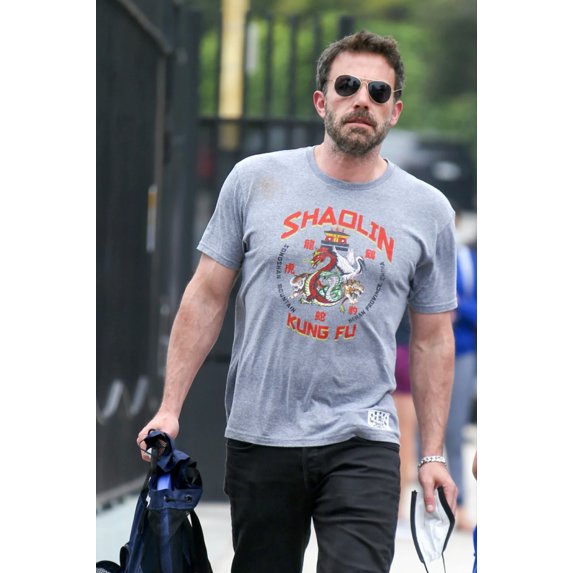 As Seen On Ben Affleck - Shaolin Kung Fu T-shirt | Henan Province, Songshan Mountain Print | 2 Colors - Unisex