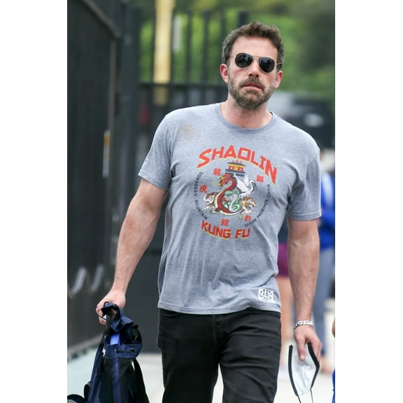 As Seen On Ben Affleck - Shaolin Kung Fu T-shirt | Henan Province, Songshan Mountain Print | 2 Colors - Unisex