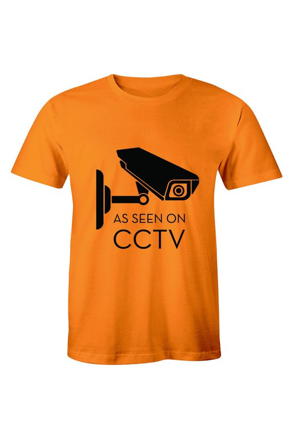 As Seen On Cc Shirt Camera Surveillance T-Shirt For Husband Nerdy All Size S-5Xl